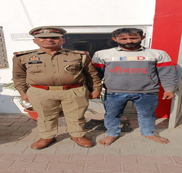 मेरठ: जानलेवा हमले में फरार आरोपी नौशाद गिरफ्तार, चार आरोपी पहले ही जेल भेजे जा चुके