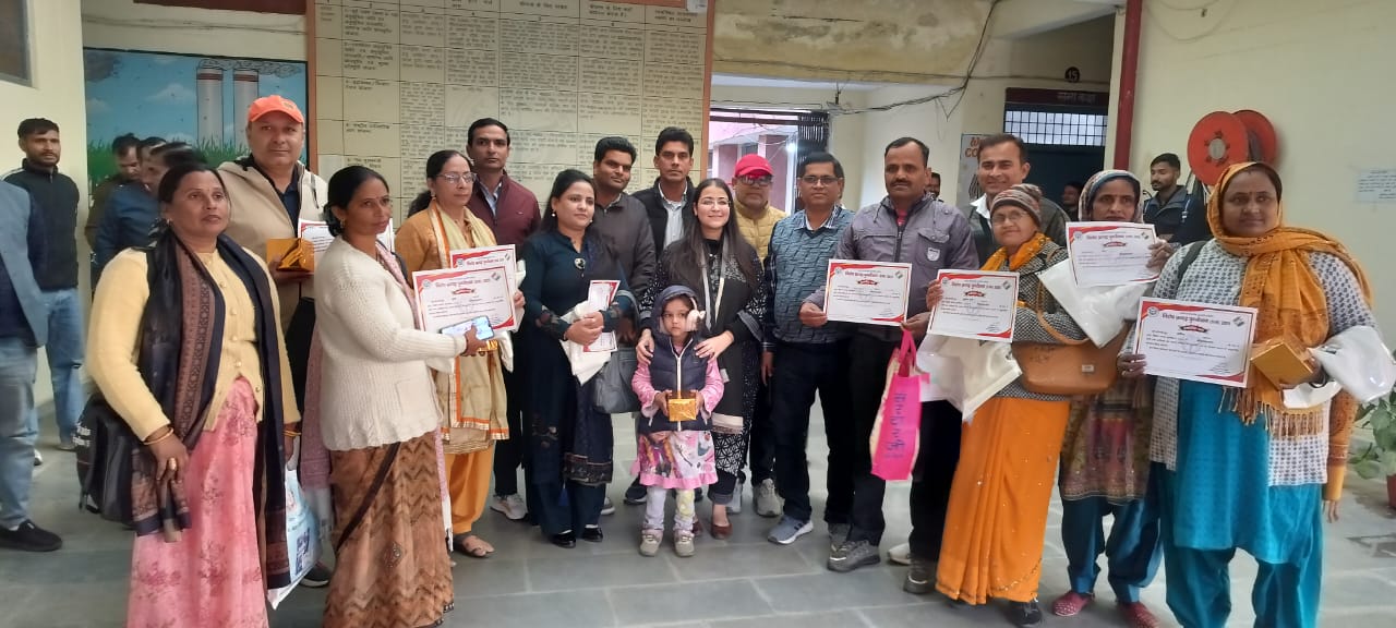 मुज़फ्फरनगर के खतौली में मतदाता सूची पुनरीक्षण अभियान में बड़ी प्रगति, 19 कर्तव्यनिष्ठ बीएलओ सम्मानित