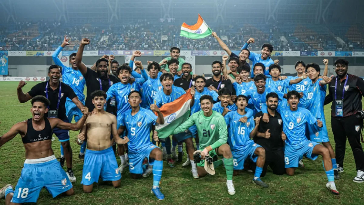 भारत का दमदार कमबैक! ईरान को 2-1 से हराकर एएफसी U-17 एशियन कप में बनाई जगह, इतिहास में दर्ज की 10वीं एंट्री