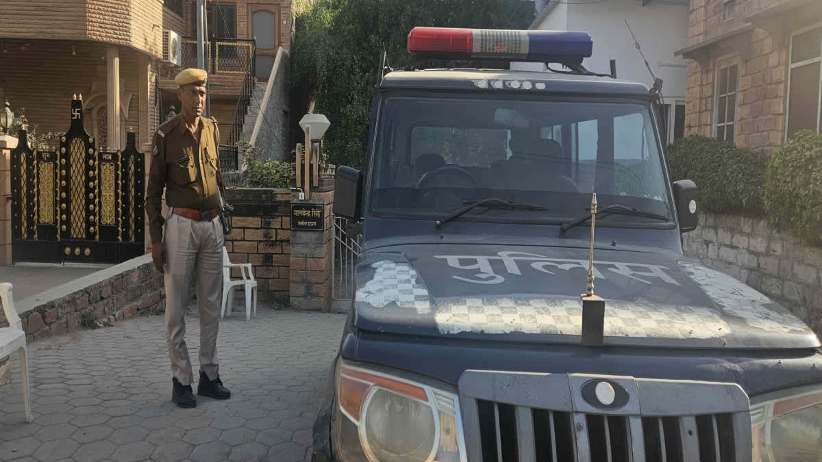 धमकी के बाद भाजपा नेता मानवेंद्र सिंह के जोधपुर स्थित घर पर बढ़ाई सुरक्षा