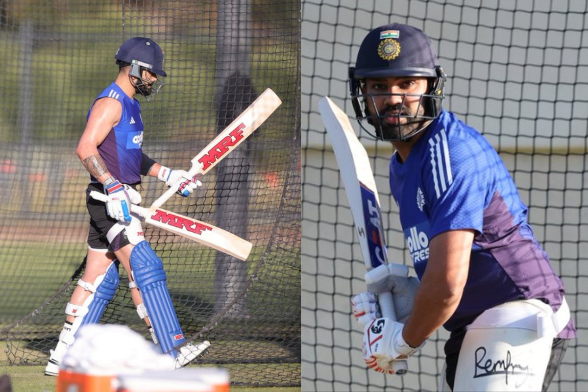 India vs South Africa 2nd ODI: रायपुर दूसरे वनडे से पहले विराट और रोहित ने नेट्स में बहाया पसीना, टीम इंडिया ने जीत का पूरा ब्लूप्रिंट किया तैयार 