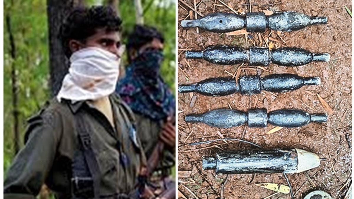 नक्सलियों की अवैध हथियार निर्माण फैक्ट्री ध्वस्त, बड़ी मात्रा में विस्फोटक एवं हथियार बरामद