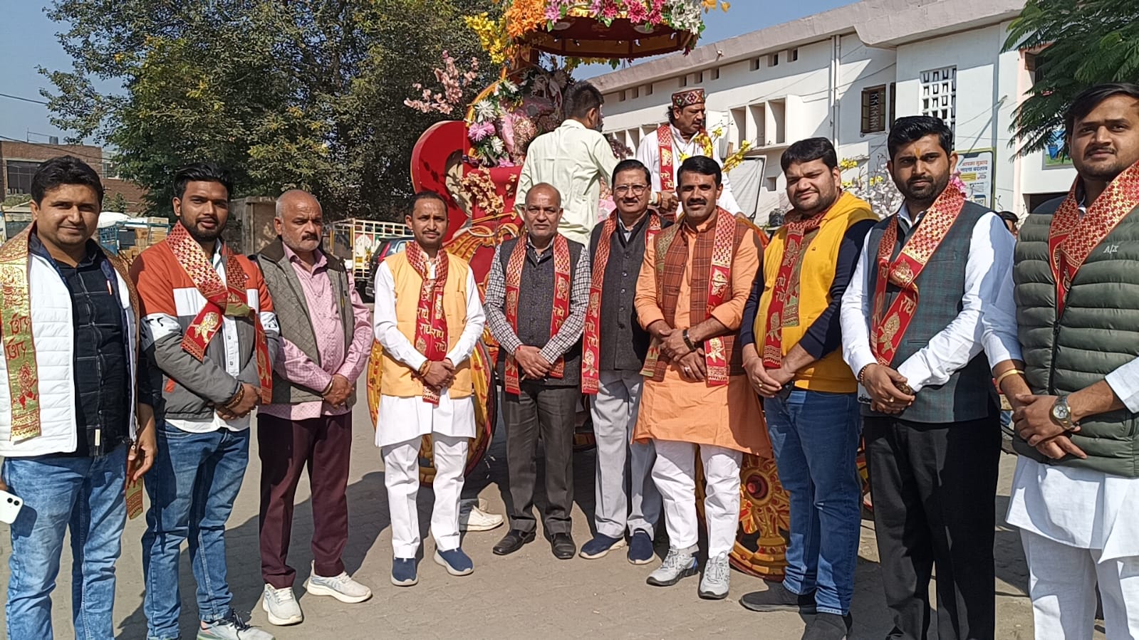 मुजफ्फरनगर में गीता जयंती उत्सव का भव्य समापन शोभा यात्रा के साथ