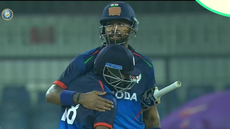 हार्दिक पांड्या की शानदार वापसी ने बड़ौदा को बनाया विजेता, पंजाब को सात विकेट से हराकर 77 रनों की नाबाद पारी से दिलाई यादगार जीत