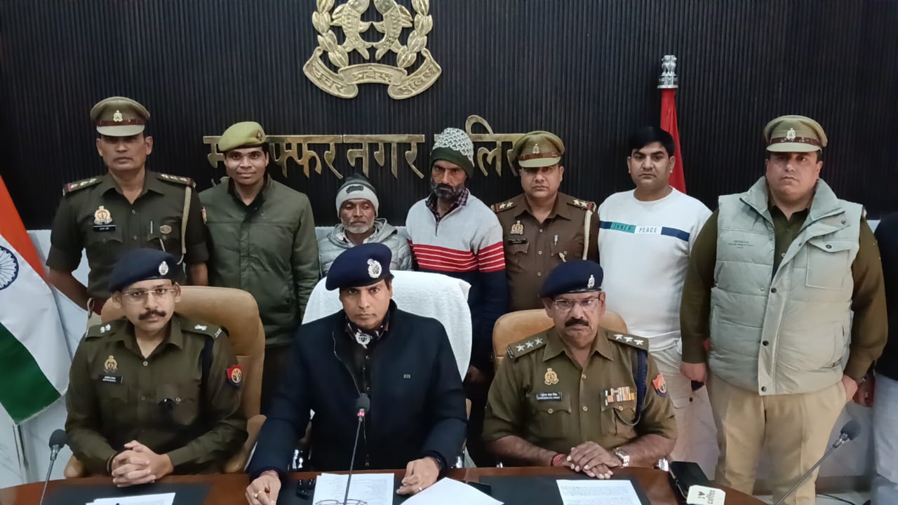 मुजफ्फरनगर में बुढ़ाना पुलिस का बड़ा खुलासा: अवैध असलहा फैक्ट्री पकड़ी, 20 तमंचों के साथ दो तस्कर गिरफ्तार