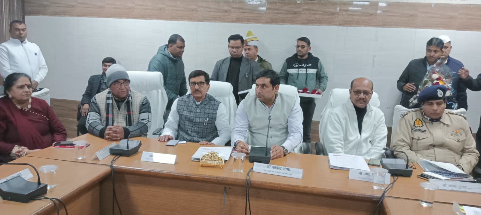 मुजफ्फरनगर में राज्यमंत्री डॉ. सोमेंद्र तोमर ने की विकास कार्यों की प्रगति की समीक्षा, अधिकारियों को दिए स्पष्ट निर्देश