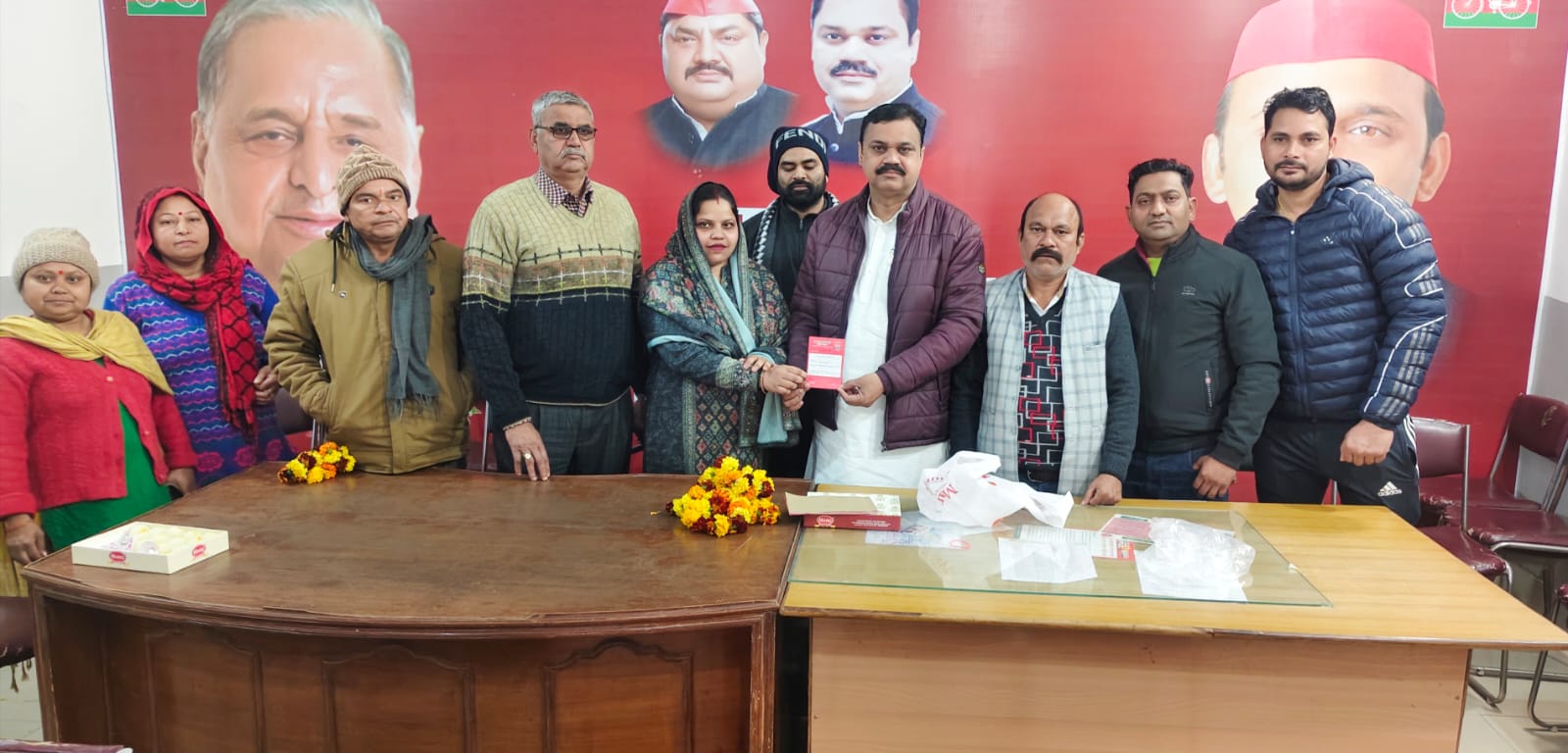 मुजफ्फरनगर में बाल्मीकि समाज की नेत्री कोमल राज समाजवादी पार्टी में हुईं शामिल