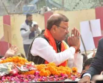 प्रदेश अध्यक्ष बनने के बाद पहली बार गोरखपुर पहुंचे पंकज चौधरी, कार्यकर्ताओं ने किया भव्य स्वागत