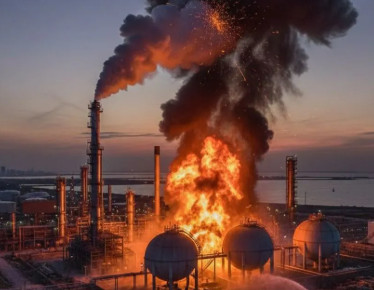 आंध्र प्रदेश में ONGC के कुएं से भारी गैस रिसाव के बाद लगी आग; खाली कराए गए गांव, पूरे इलाके में हाई अलर्ट