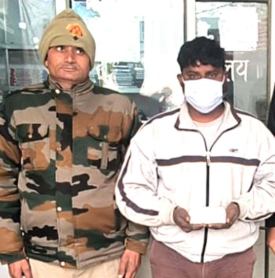सहारनपुर पुलिस ने मादक पदार्थ तस्कर को 60 हजार रुपये की स्मैक के साथ किया गिरफ्तार