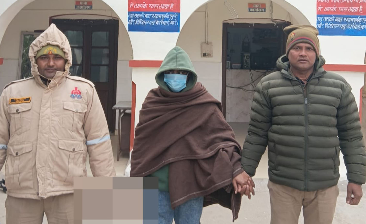 सहारनपुर में नाबालिग से कुकर्म के आरोपी को पुलिस ने गिरफ्तार किया