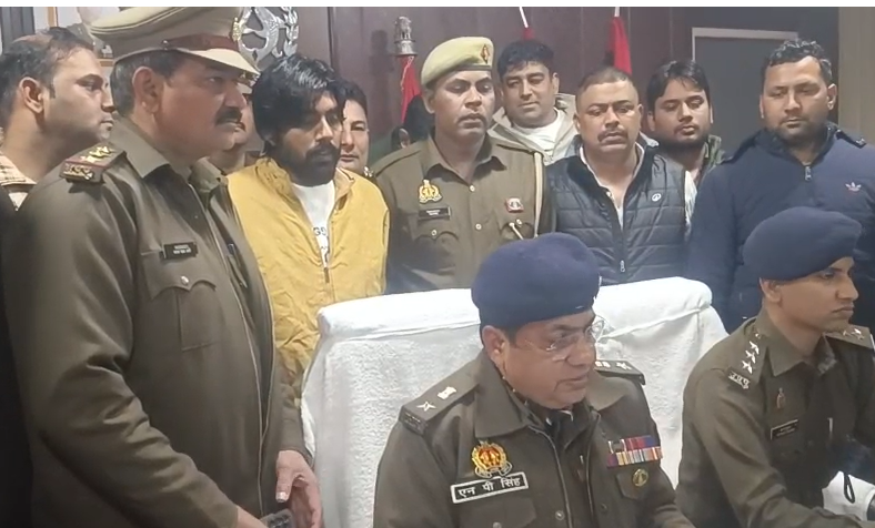 शामली पुलिस ने वाईजी किंग गैंग का भंडाफोड़ किया, सरगना याहिया गुर्जर 10 पिस्टल और जिंदा कारतूस के साथ गिरफ्तार