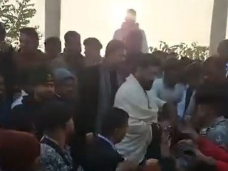 हाजीपुर में चिराग पासवान के कार्यक्रम में हंगामा, कंबल वितरण के दौरान मची अफरा-तफरी