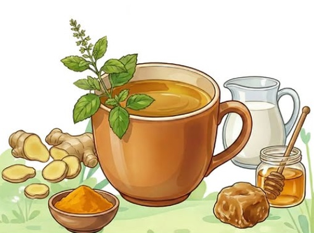 अदरक-तुलसी-हल्दी का काढ़ा : सर्दियों में तेजी से बढ़ेगी इम्युनिटी, तो सर्दी-जुकाम और संक्रमण से राहत 