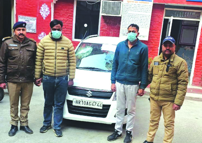 पार्किंग मैनेजर हत्याकांड: हरियाणा के 2 आरोपी गिरफ्तार;  पार्किंग फीस के विवाद में कार से कुचलकर ली थी जान