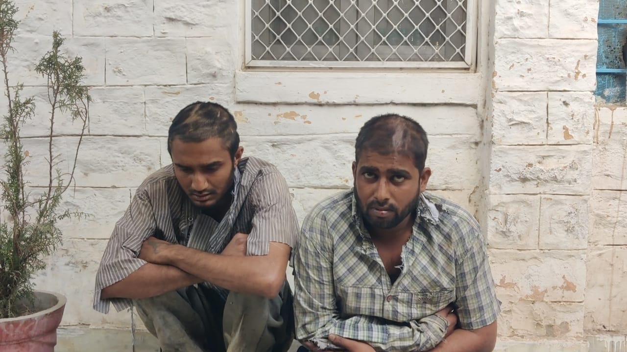 भिखारी बनकर पुलिस को चकमा दे रहे थे हिस्ट्रीशीटर; जोधपुर रेलवे स्टेशन पर दबोचे गए 10-10 हजार के दो इनामी बदमाश