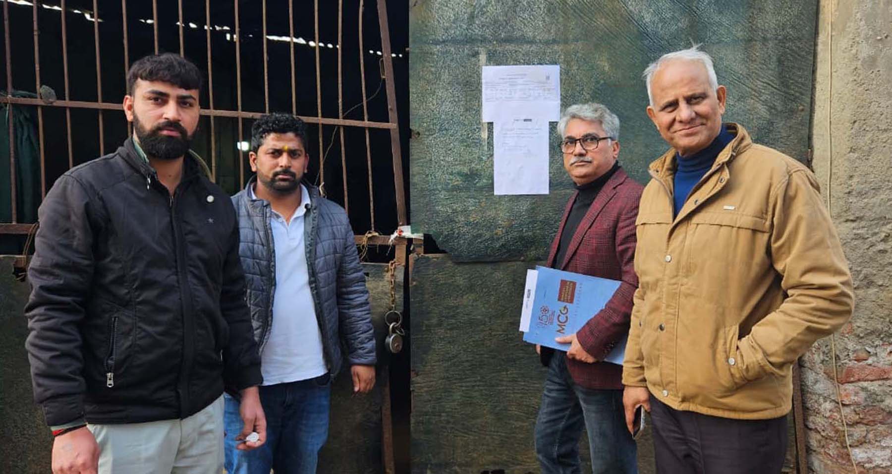  गुरुग्राम नगर निगम का 54 लाख टैक्स बकाया होने पर प्रॉपर्टी सील...डिफॉल्टर प्रॉपर्टी टैक्स बकायेदारों पर निगम की सख्ती जारी