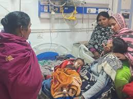 बस्ती मेडिकल कालेज में इंजेक्शन लगाने के बाद मासूम की मौत