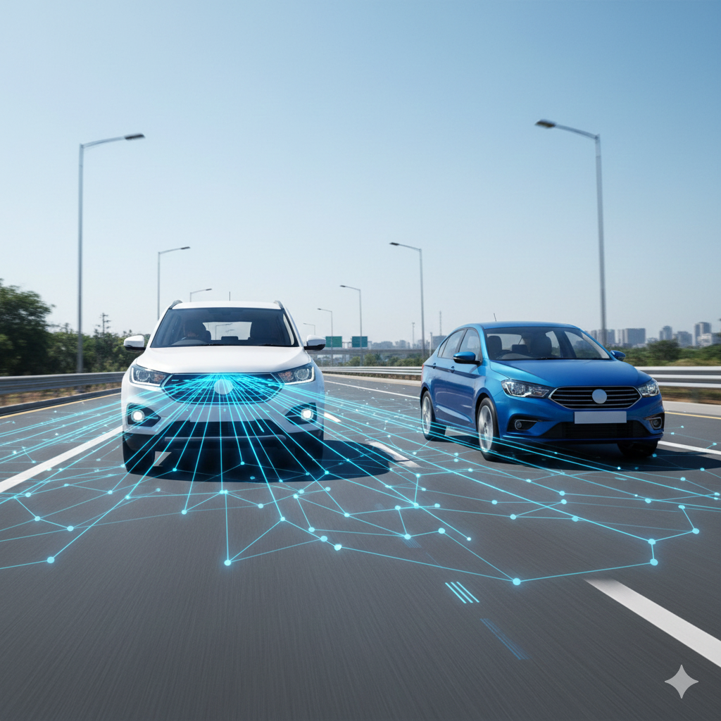 अब गाड़ियां करेंगी आपस में बात! सरकार ला रही V2V तकनीक, हादसे से पहले ड्राइवर को मिलेगा अलर्ट
