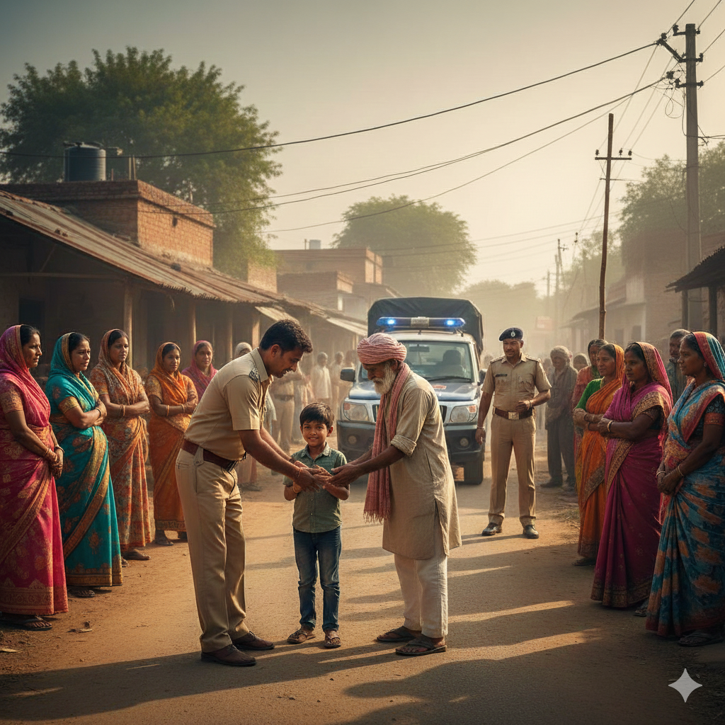 मुजफ्फरनगर में सीएम पोर्टल पर बच्चे के अपहरण की सूचना से मचा हड़कंप, पुलिस ने पिता को सौंपा मासूम