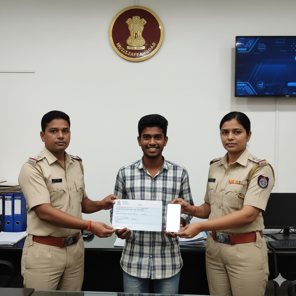 मुज़फ्फरनगर में साइबर ठगी पर पुलिस का प्रहार, 18 हजार की रिकवरी, खाते कराये गए फ्रीज़ 