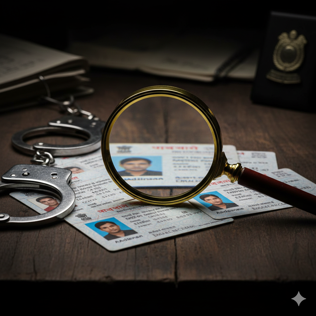 मुजफ्फरनगर में 'जोगी' बनकर ठगी करने वाले तीन गिरफ्तार; हिंदू-मुस्लिम दोनों धर्मों के मिले फर्जी आधार कार्ड