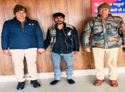 मेरठ में ऑपरेशन शस्त्र में अवैध तमंचा बरामद, आरोपी गिरफ्तार