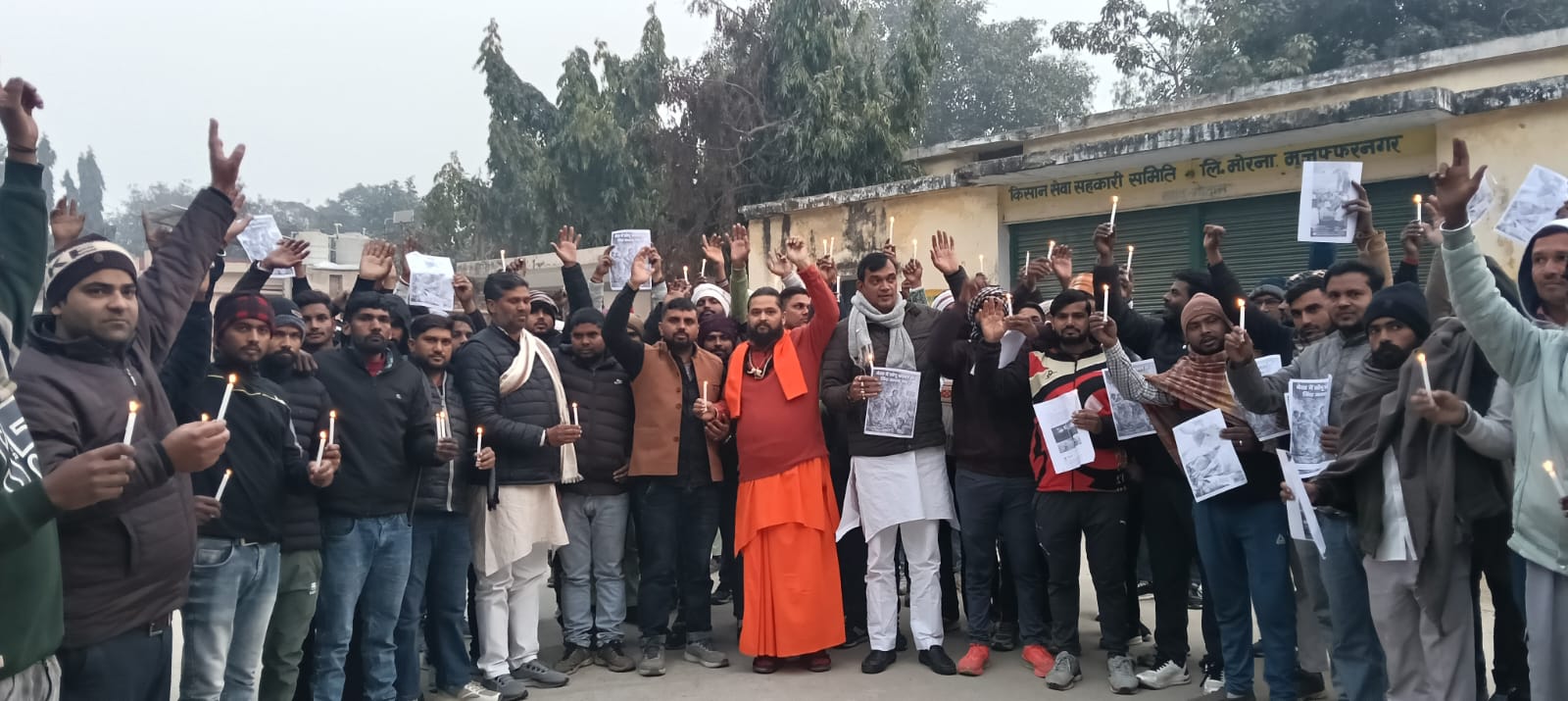 सोनू कश्यप हत्याकांड: मोरना में फूटा गुस्सा, कैंडल मार्च निकाल हत्यारों को फांसी देने की मांग; 50 लाख के मुआवजे पर अड़ा समाज