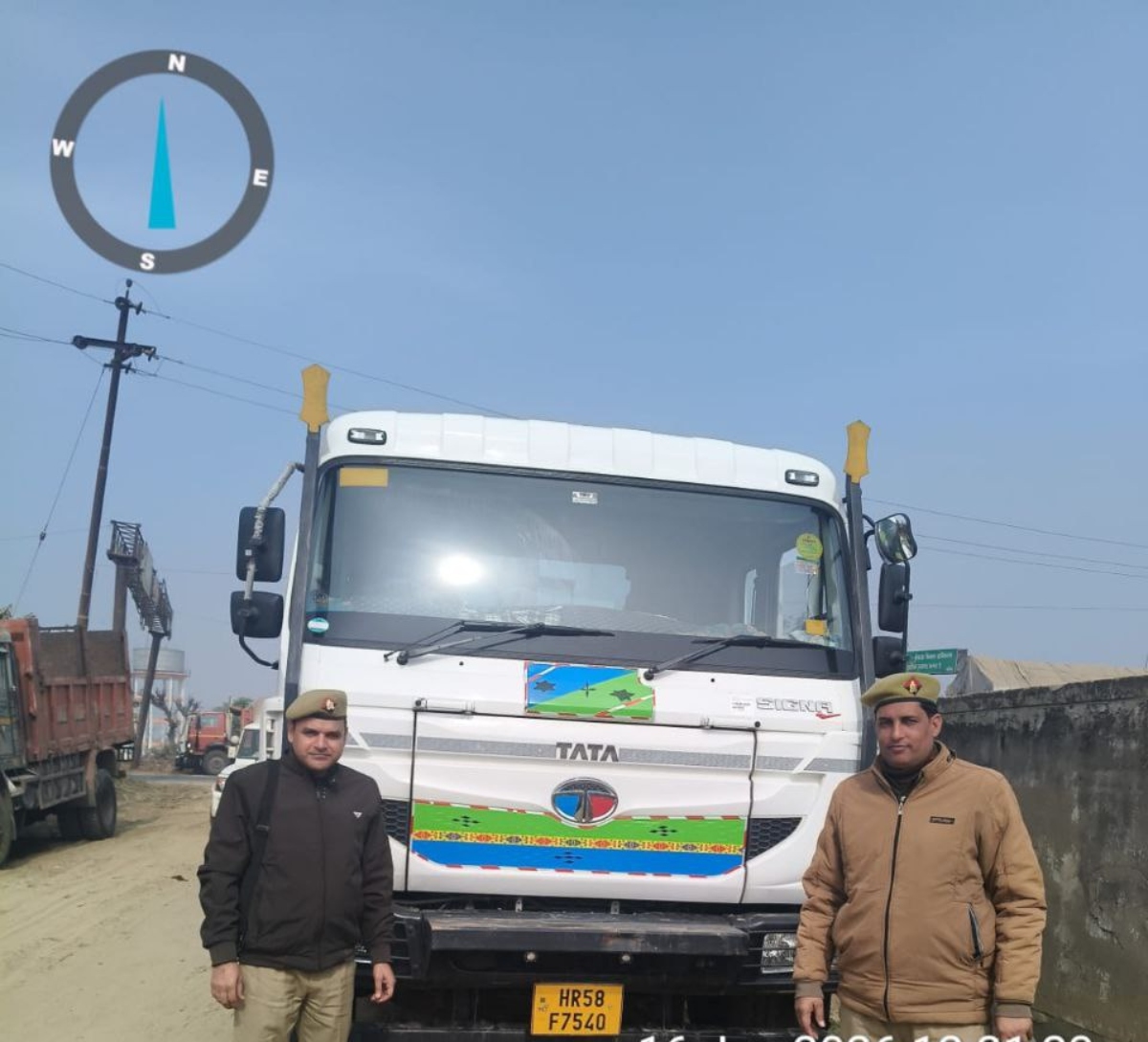 बागपत में अवैध खनन और ओवरलोडिंग पर कार्रवाई, 4 वाहनों के चालान से 2.27 लाख रुपये राजस्व में जमा