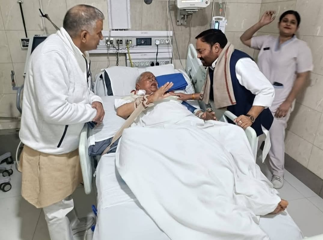 कैबिनेट मंत्री अनिल कुमार के पिता मोतीराम अपोलो अस्पताल में भर्ती