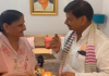 शिवपाल सिंह यादव ने इटावा में बहन कमला देवी के साथ भाई दूज का सादगी से मनाया पर्व