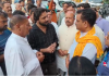 ग़ाज़ियाबाद इंदिरापुरम शक्ति खंड-2 में आग के पीड़ितों ने मंत्री असीम अरुण से की मुलाकात
