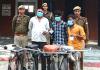सहारनपुर: सदर बाजार पुलिस ने तीन साइकिल चोरों को किया गिरफ्तार, चार साइकिलें और नकदी बरामद