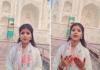 आगरा: बाल विदुषी लक्ष्मी ने ताजमहल में शिव तांडव पाठ किया, वीडियो सोशल मीडिया पर वायरल