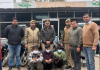 नोएडा में वाहन चोरी के गिरोह के 3 शातिर बदमाश गिरफ्तार, चोरी की 9 मोटरसाइकिल और पार्ट्स बरामद