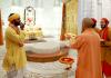 मुख्यमंत्री योगी आदित्यनाथ ने श्रीरामजन्म भूमि मंदिर एवं हनुमानगढ़ी मंदिर में किया दर्शन पूजन