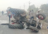 मुजफ्फरनगर: ट्रक ने ट्रैक्टर-ट्राली में मारी टक्कर, किसान की मौत