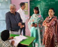 शामली सीडीओ ने किया कांधला के 4 विद्यालयों का औचक निरीक्षण, KGV में 4 माह से अनुपस्थित मिली अध्यापिका