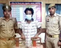 सहारनपुर थाना कुतुबशेर पुलिस ने शातिर चोर को गिरफ्तार कर चोरी के दो सिलेंडर बरामद किए
