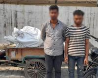 मुजफ्फरनगर में चोरी की मोटरसाइकिल के पुर्जों के साथ दो शातिर चोर दबोचे, पुरानी बाइक में लगाते थे पार्ट्स