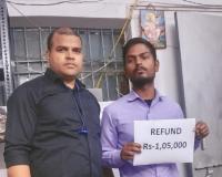 मीरजापुर पुलिस ने साइबर धोखाधड़ी के ₹1,05,000 की रकम पीड़ित को वापस कर बड़ी सफलता हासिल की