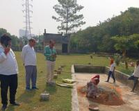 ग्रेटर नोएडा में छठ महापर्व के लिए कृत्रिम तालाबों की मरम्मत, व्रतियों के लिए अर्घ्य व्यवस्था दुरुस्त