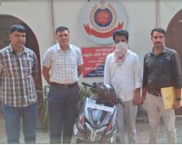 दिल्ली में एएटीएस ने वाहन चोर को किया गिरफ्तार, चोरी की स्कूटी बरामद