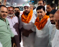 मुजफ्फरनगरः रेशु चौक अब हुआ ‘चौधरी चरण सिंह चौक’, विधायक पंकज मलिक का स्वागत