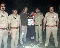 सहारनपुर में मुठभेड़ के बाद शातिर गौकश गिरफ्तार, अवैध असलाह और जिंदा गाय बरामद