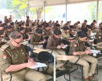 सहारनपुर में महिला सुरक्षा को सशक्त बनाने के लिए मिशन शक्ति केंद्रों पर परीक्षा आयोजित