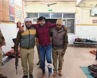 बांदा में मुठभेड़! 25 हजार का इनामी बदमाश भानू गिरफ्तार