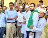 मुज़फ्फरनगर में तहसील में 'अवैध वसूली' के खिलाफ भाकियू (तोमर) का प्रदर्शन: खसरा-खतौनी और धारा 80 के नाम पर उगाही का आरोप