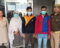 सहारनपुर: कोतवाली देहात पुलिस ने अपहरण व हत्या के तीन वांछित आरोपियों को गिरफ्तार किया