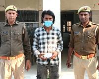 सहारनपुर: बेहट पुलिस ने नशा तस्कर को दबोचा, 150 ग्राम अवैध चरस बरामद